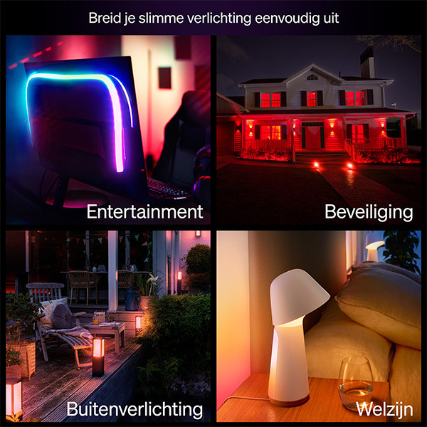 Philips Hue Essential GU10 smart lamp wit en RGB instelbaar zigbee 3 stuks LPH04292 - 9