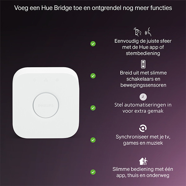 Philips Hue Essential GU10 smartlamp wit en RGB instelbaar zigbee LPH04290 - 7