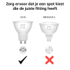 Philips Hue GU10 smart lamp PAR16 wit zigbee LPH03695 - 7