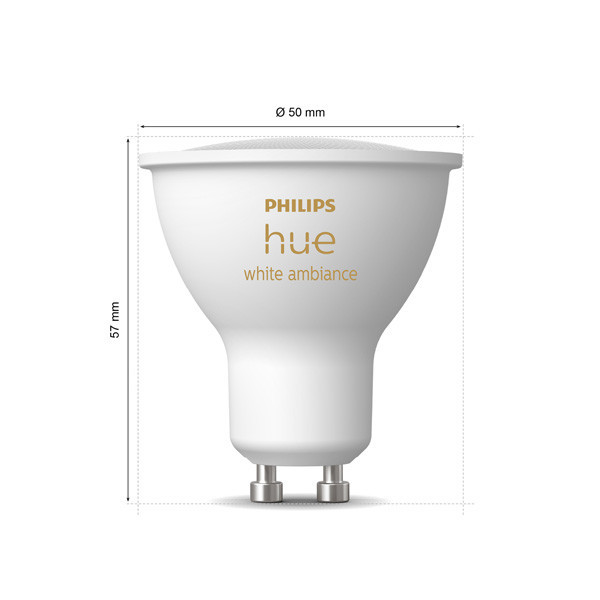 Philips Hue GU10 smartlamp PAR16 2 stuks LPH03732 - 3