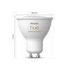 Philips Hue GU10 smartlamp PAR16 wit zigbee LPH03695 - 3