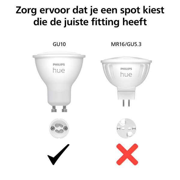 Philips Hue GU10 smartlamp PAR16 wit zigbee LPH03695 - 7