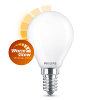 Philips LED lamp | WarmGlow | E14 | Kogel | Mat | 2200-2700K | 3.4W (40W) LPH02588