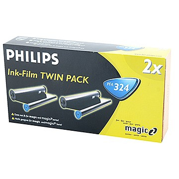 Philips PFA-324 inktfilm zwart 2 stuks (origineel) PFA-324 032910 - 1