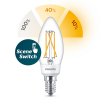 Philips SceneSwitch E14 filament ledlamp kaars 5W (40W)