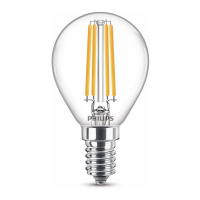 Philips ledlamp | E14 | Kogel | Filament | 2700K | 6.5W (60W) 929002028555 LPH02398