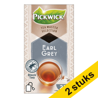 Aanbieding: 2x Pickwick Master Selection Earl Grey thee (4 x 25 stuks)