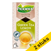Aanbieding: 2x Pickwick Master Selection Green Lemon thee (4 x 25 stuks)