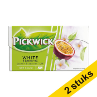 Aanbieding: 2x Pickwick Professional White & Green Tea Jasmine en Passionfruit (3 x 25 stuks) 423501