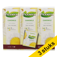 Aanbieding: 3x Pickwick Professional Kamille thee (3 x 25 stuks)