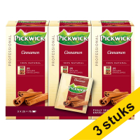 Aanbieding: 3x Pickwick Professional Kaneel thee (3 x 25 stuks)