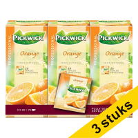 Aanbieding: 3x Pickwick Professional Sinaasappel thee (3 x 25 stuks)