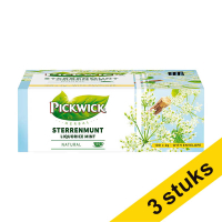 Aanbieding: 3x Pickwick Sterrenmunt thee met envelop (100 stuks) 423565
