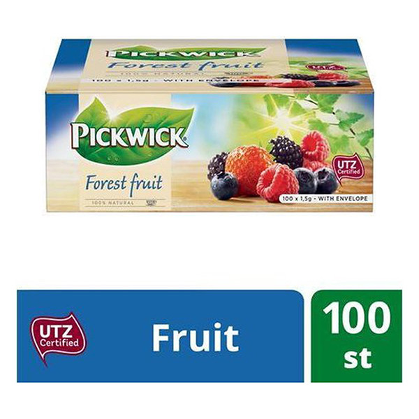 Pickwick Bosvruchten thee met individuele verpakking (100 stuks) 421029 - 2