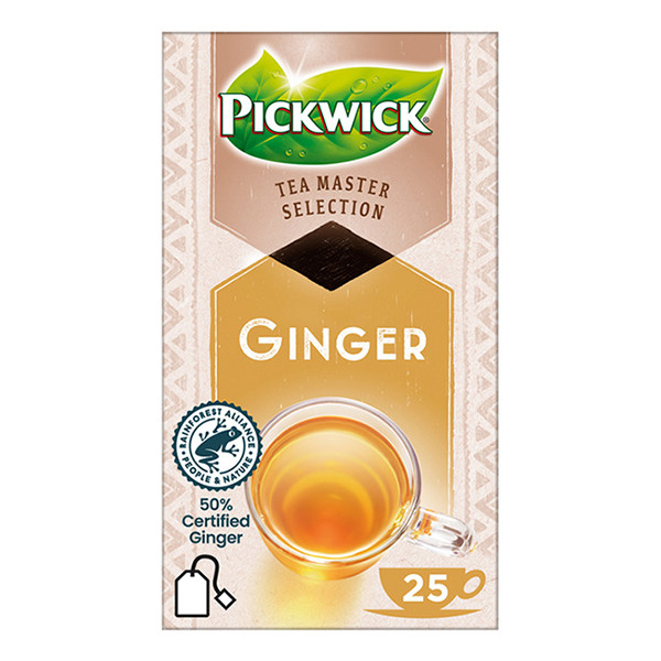 Pickwick Master Selection Ginger thee (4 x 25 stuks) 52760 421059 - 1