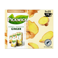 Pickwick Professional Ginger thee (3 x 25 stuks) 423504