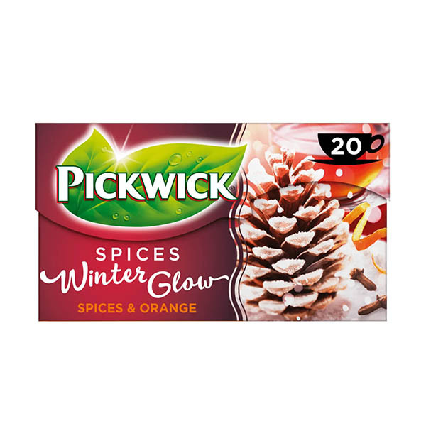 Pickwick Winterglow thee met envelop (100 stuks) 423498 - 1