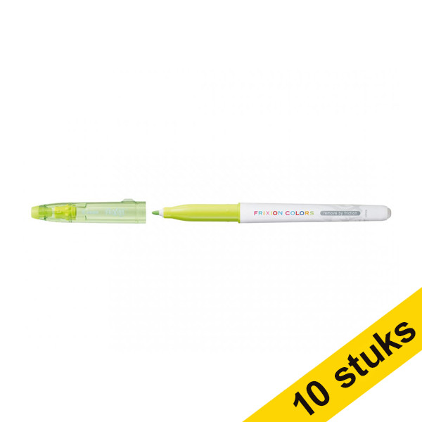 Aanbieding: 10x Pilot Frixion Color viltstift lichtgroen (0,4 mm rond) 405534 - 1