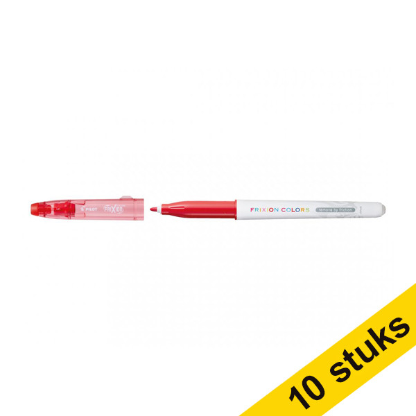 Aanbieding: 10x Pilot Frixion Color viltstift rood (0,4 mm rond) 405530 - 1