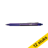 Aanbieding: 12x Pilot Frixion Clicker balpen violet 240066 - 1