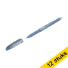 Aanbieding: 12x Pilot Frixion Point rollerpen lichtblauw 240091 - 1