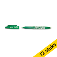 Aanbieding: 12x Pilot Frixion balpen groen 240069