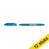 Aanbieding: 12x Pilot Frixion balpen lichtblauw 240074 - 1