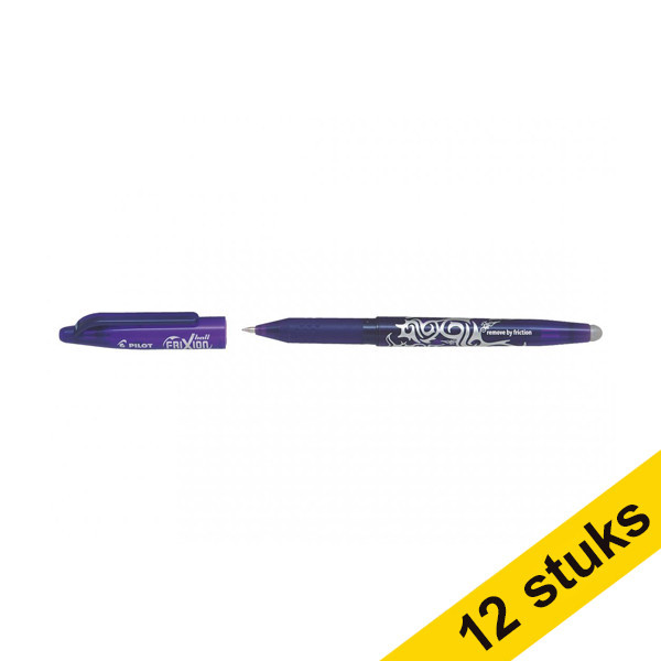 Aanbieding: 12x Pilot Frixion balpen violet 240075 - 1