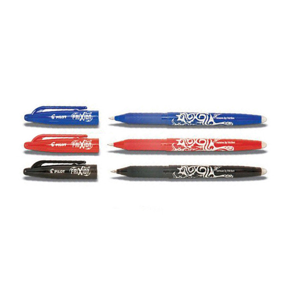 Pilot Aanbieding: 3x Pilot Frixion balpen (blauw, zwart en rood) 2260003_3 405006 - 1