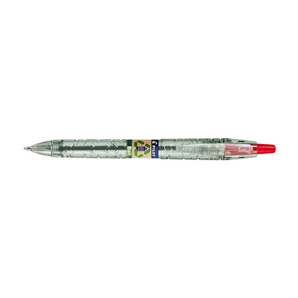 Pilot B2P ECOBALL Begreen balpen medium rood 279909 - 1