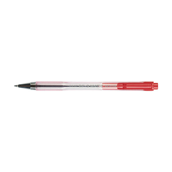 Pilot BPS-MATIC balpen intrekbaar medium rood 279906 - 1