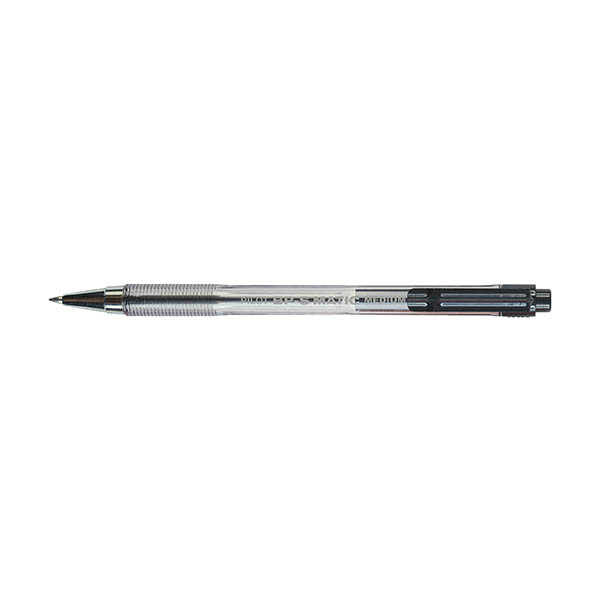 Pilot BPS-MATIC balpen intrekbaar medium zwart 279904 - 1