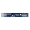 Pilot Frixion balpen navulling blauw-zwart (3 stuks)