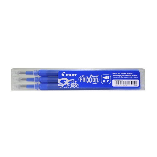 Pilot Frixion balpen navulling blauw (3 stuks) 5356070 405015 - 1