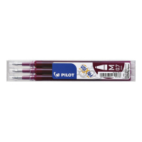 Pilot Frixion balpen navulling wijnrood (3 stuks) 5584237 405506