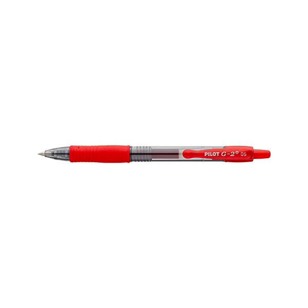Pilot G-2 rollerpen fijn rood 279947 - 1