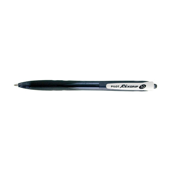 Pilot Rexgrip Begreen balpen medium zwart 279913 - 1