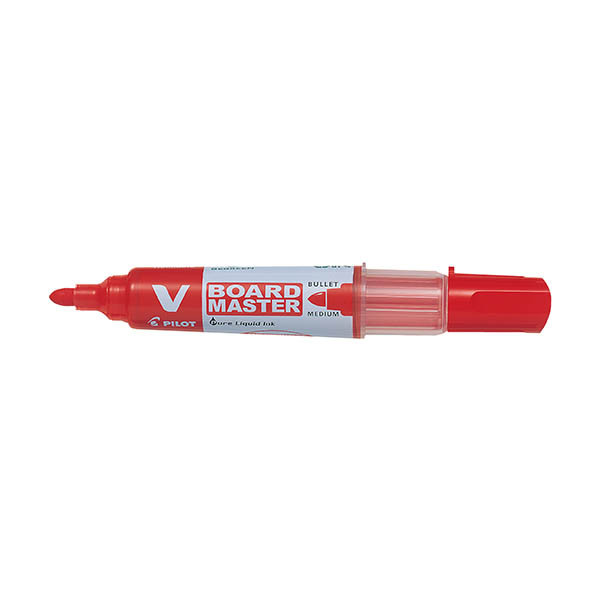 Pilot V-Board Master whiteboardmarker ronde punt medium rood 279972 - 1