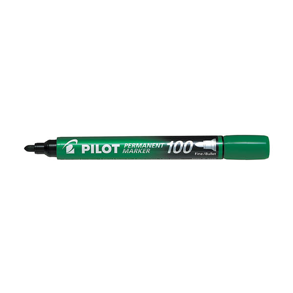 Pilot permanent marker 100 groen 279941 - 1