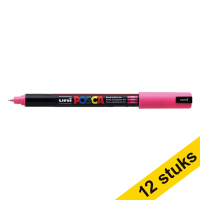 Aanbieding: 12x POSCA PC-1MR acrylmarker roze (0,7 mm rond)