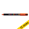 Aanbieding: 12x POSCA PC-1MR verfmarker oranje (0,7 mm rond) 424272 - 1