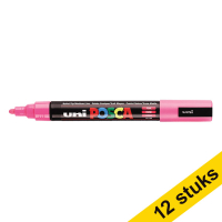 Aanbieding: 12x POSCA PC-5M verfmarker roze (1,8 - 2,5 mm rond)