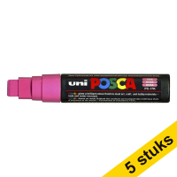 Aanbieding: 5x POSCA PC-17K acrylmarker roze (15 mm recht)