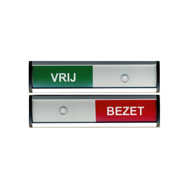 Posta Picto schuifbord vrij/bezet (12,5 x 3 cm) 39204 400291 - 1