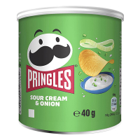 Pringles Sour Cream & Onion chips 40 gram (12 stuks)