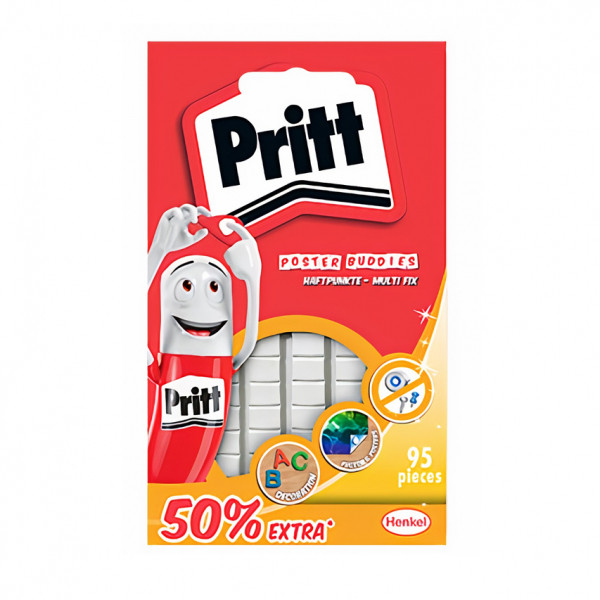 Pritt Poster Buddies kleefpads (95 stuks) 2679464 201819 - 1