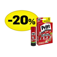 Pritt stiften Original Medium 22gr Promopack 6 stuks 1445028 201857