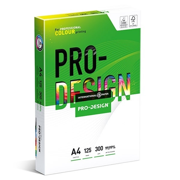 Pro-Design papier 1 pak van 125 vellen A4 - 300 g/m² 88120123 069014 - 1