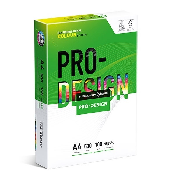 Pro-Design papier 1 pak van 500 vellen A4 - 100 g/m² 88020147 069002 - 1
