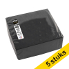 Aanbieding: 5x ProNappe papieren servetten 2-laags zwart 38 x 38 cm (40 stuks) 404809 - 1
